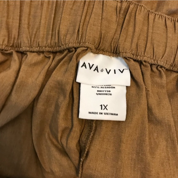 Ava & Viv Shorts NWT 1x - Picture 3 of 3